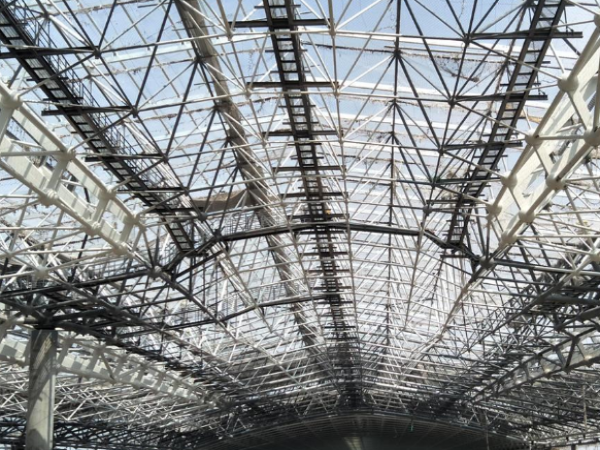 怀柔收费站网架