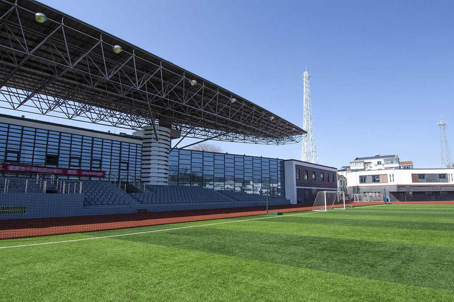 怀柔体育场看台网架工程